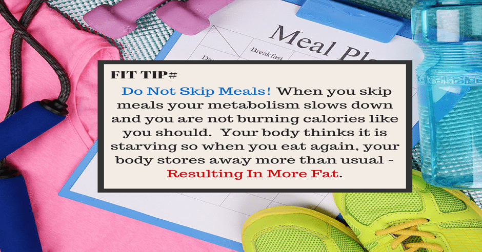 Fit Tip - Do Not Skip Meals Fort Mill SC